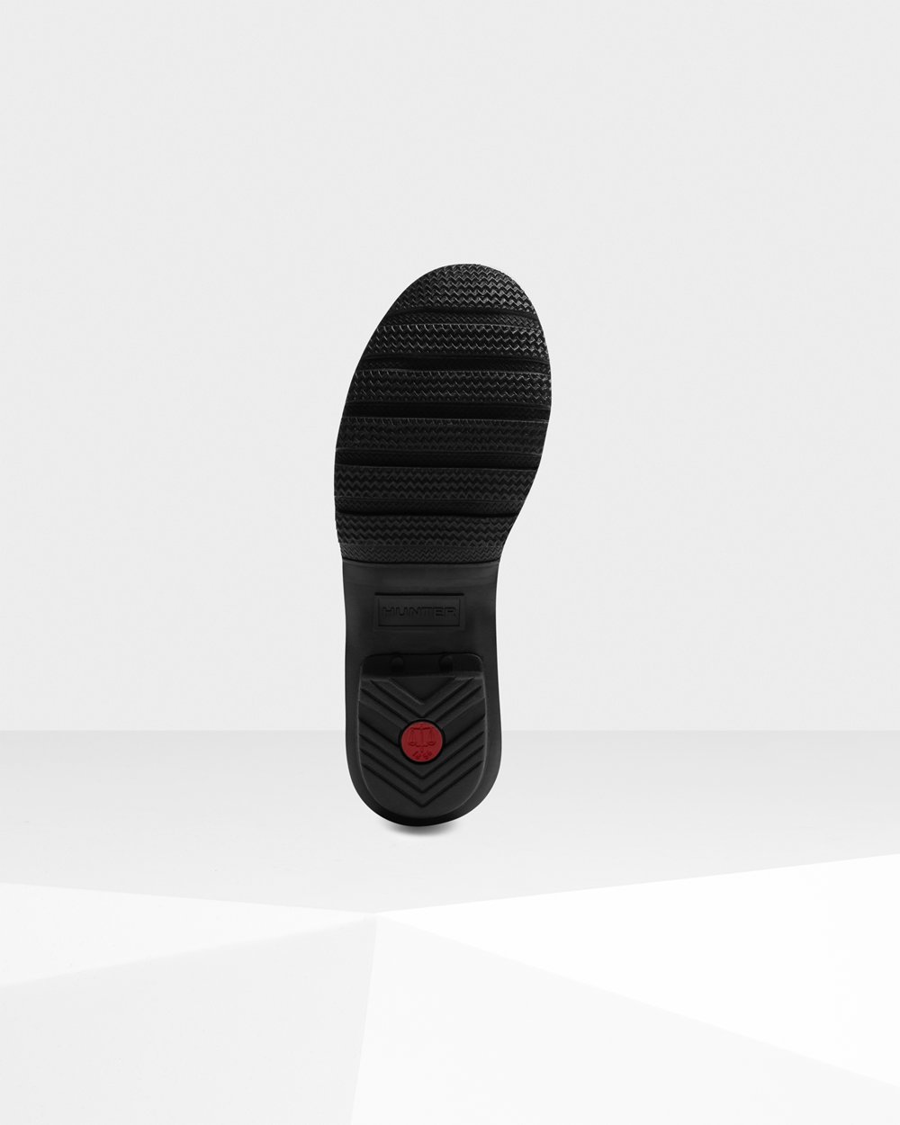 Womens Tall Rain Boots - Hunter Original Exploded Logo Texture (35YEQDRXU) - Black